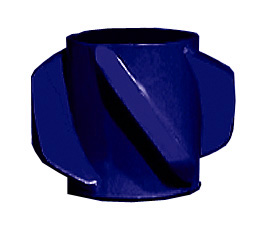 SPIRAL ROTATING SOLID CENTRALIZER